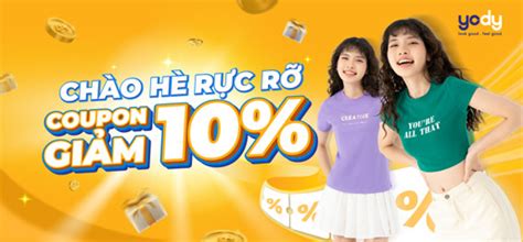 Tận hưởng mua sắm với vô vàn ưu đãi siêu khủng từ Voucher hot Yody Viettel Money