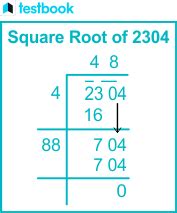 Square Root Of 2304 Explanation Methods And Solved Examples