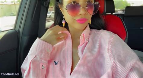 Angie Bikini Tease In Car Thothub