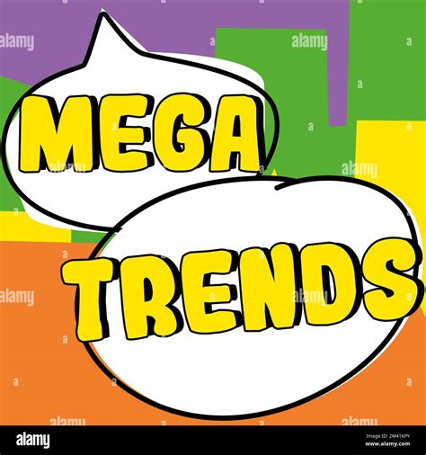 Panneau d écriture à la main Mega Trends Aperçu de l entreprise des