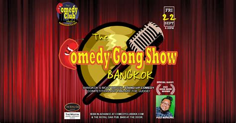 Megatix - THE COMEDY GONG SHOW Bangkok! (Stand-Up Comedy Competition)