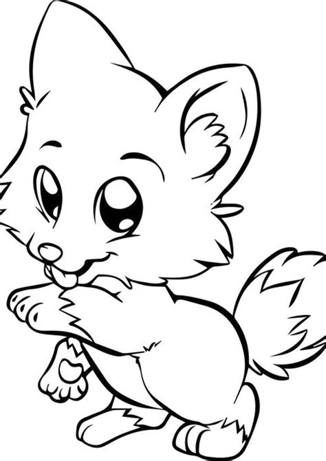 baby animal coloring pages 8