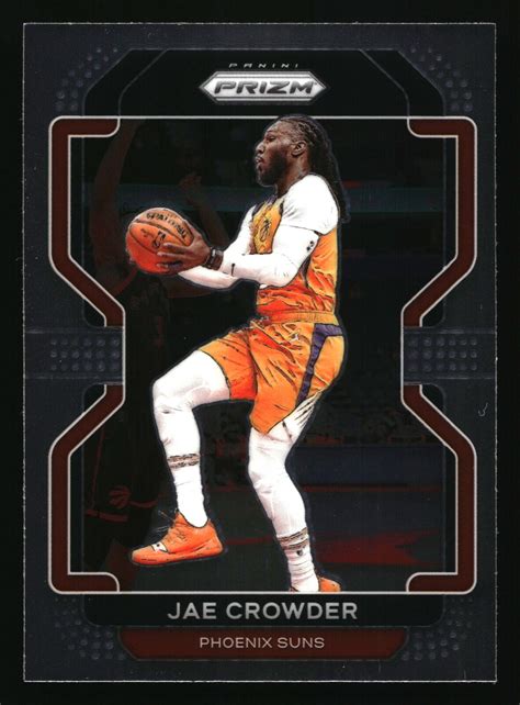 2021 Panini Prizm Jae Crowder 59 Phoenix Suns Basketball Card EBay