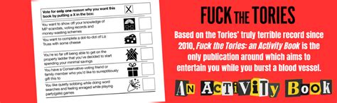 Fuck The Tories Amazon Co Uk Crew Fuckthetories Books