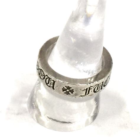 クロムハーツ スペーサーリング mm FUCK YOU シルバー 号 総重量約 g 年 アクセ CHROME HEARTS 指輪 売買されたオークション情報
