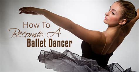 how to become a ballerina
