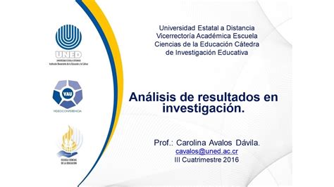 Análisis De Resultados En Investigación Educativa Youtube