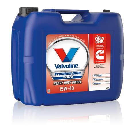 Motoreļļa Premium Blue 7800 15W40 20L, Valvoline - Minerāleļļas