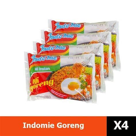 Indomie Goreng isi 4pcs lebih hemat-Indomie Seleraku/ mudah disajikan | Lazada Indonesia