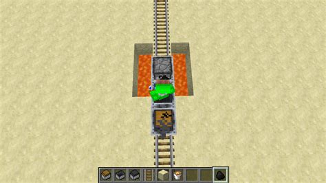 how to link minecarts in minecraft
