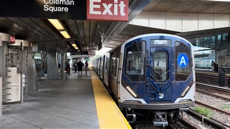 Mta New York City Subway Rockaway Park Bound Kawasaki R A A Train