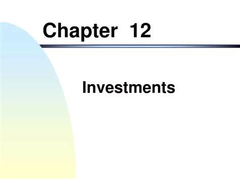 PPT - Chapter 12 PowerPoint Presentation, free download - ID:1039960