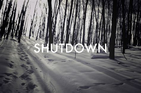 Winter Shutdown | The Soiled Chamois