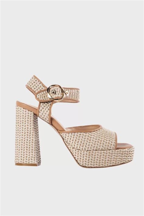 SKT Nude Kadın Topuklu Ayakkabı Shoemol Ayakkabı Çanta