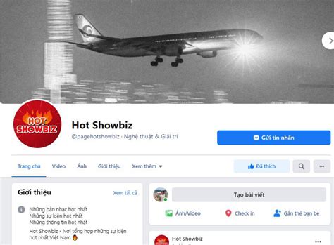 Hot showbiz Fanpage chuyên cập thật thông tin nóng theo cách đặc biệt nhất