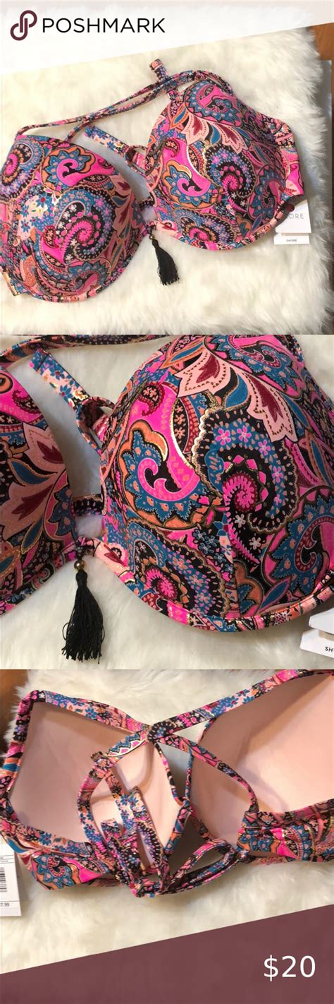 Shade Shore Underwire Bikini 38DD XL NWT Underwire Bikini Bikinis