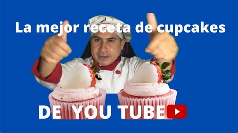 Como Hacer Cupcakes La Mejor Receta De YouTube YouTube