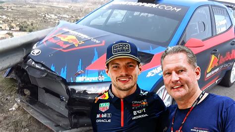 Max Verstappen's ex-F1 star dad Jos, 51, in high-speed crash as front ...