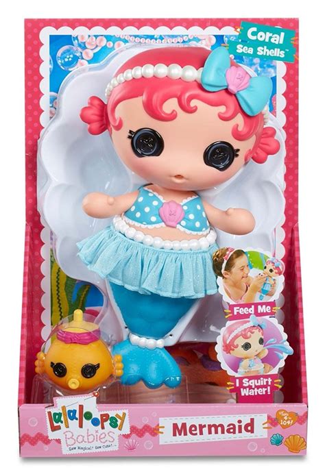 Lalaloopsy Babies Mermaid Doll Coral Seashells R 24990 Em Mercado