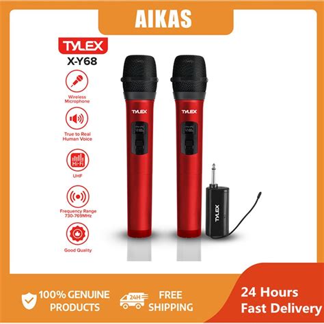 Tylex X Y Professional Uhf Handheld Piece Wireless Microphone