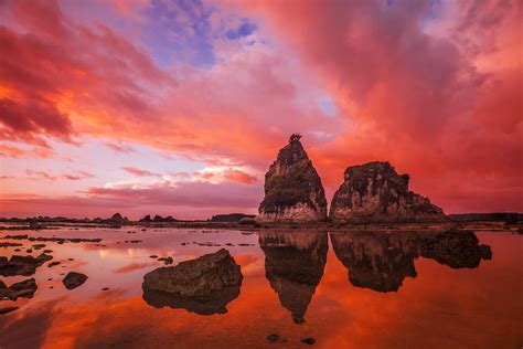 Tanjung Layar Location Sawarna West Java Indonesia Sijanto