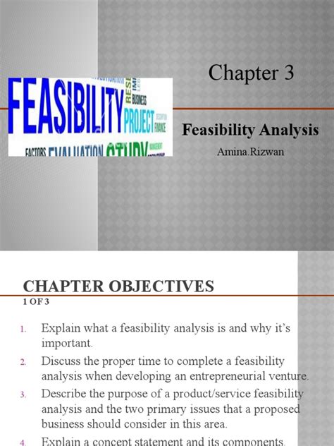 Feasibility Analysis Amina Rizwan Pdf Feasibility Study