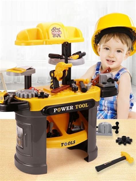 Детская мастерская с инструментами Стол верстак, детские инструменты ...