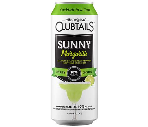 CLUBTAILS 10 SUNNY MARGARITA 16 Oz Geloso Ordering Portal