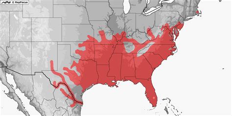 Distribution Of Pseudemys Repfocus