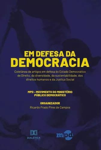 Em Defesa Da Democracia De Ricardo Prado Pires De Campos Editorial