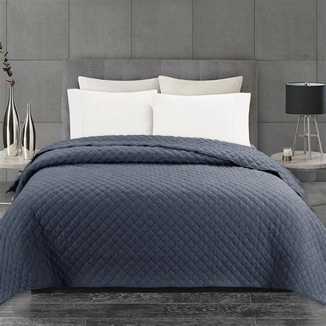 Покрывало 2-спальное, 200х180 см, 100% полиэстер, стеганое, Silvano ...