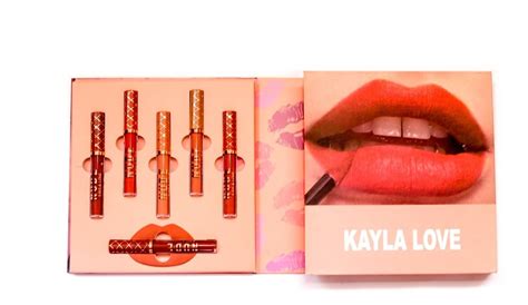 Set De 18 Labiales Matte Lip Gloss Kayla Love New Nude Meses Sin Intereses