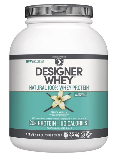 Designer Protein Protein Powder French Vanilla 20g Protein 4lb 64oz