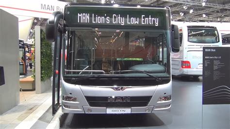 MAN Lion S City L LE Bus 2017 Exterior And Interior YouTube