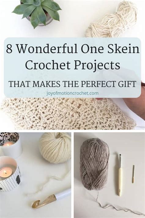 8 Wonderful One Skein Crochet Projects That Makes The Perfect T