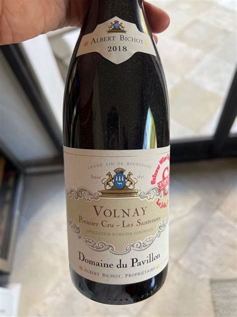 2019 Maison Albert Bichot Volnay 1er Cru Santenots Domaine Du Pavillon