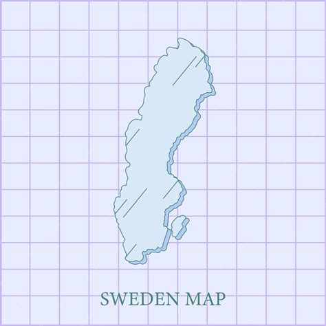 premium vector vector regions map  sweden