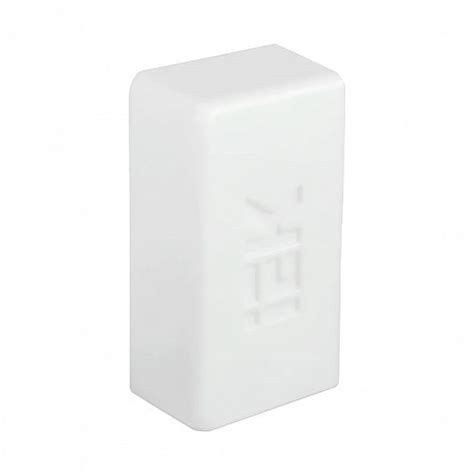 Заглушка для кабель-канала КМЗ IEK, 60 x 40 мм, 4 шт, белая цена ...