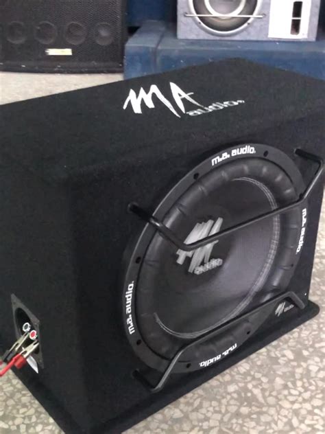 Ma Audio Inch Speaker Enclosure Custom Car Audio Subwoofer Boxes