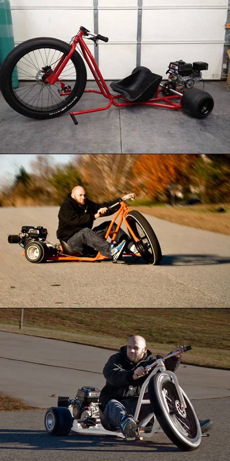 Big Wheel Drift Trike is a Motorized Big Wheel for Adults - TechEBlog