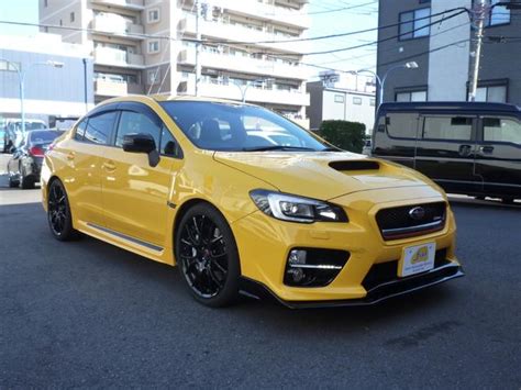 Used SUBARU WRX STI S 207 NBR CHALLENGE PACKAGE YELLOW EDITION For Sale