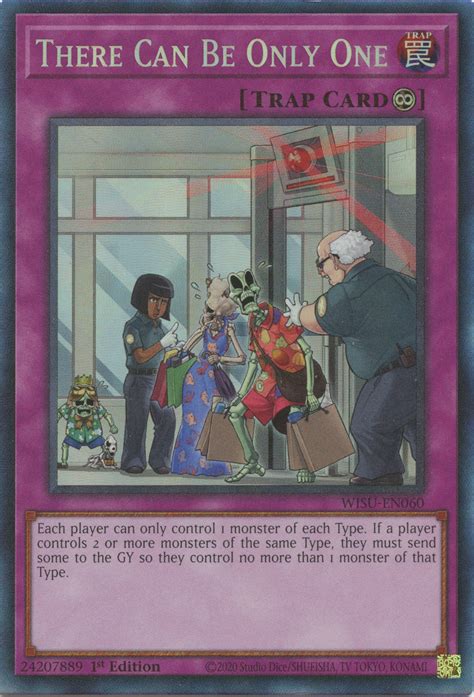 There Can Be Only One (CR) - Wild Survivors - YuGiOh