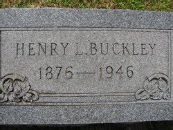 Henry Liscomb Buckley 1876 1946 Mémorial Find a Grave