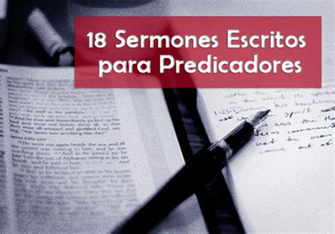 Sermones Escritos Para Predicadores Recursos B Blicos