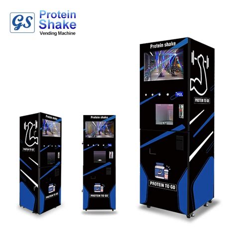 Commercial Standing Protein Shake Cold Drink Vending Machine Milk