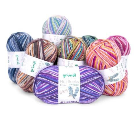 meinFILATI Gründl Hot Socks Erba 4 fach Wolle und Garne Online Shop