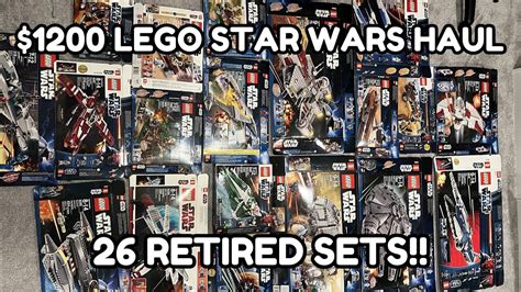 FIRST LEGO STAR WARS HAUL OF 2024 Republic Frigate Turbo Tank And