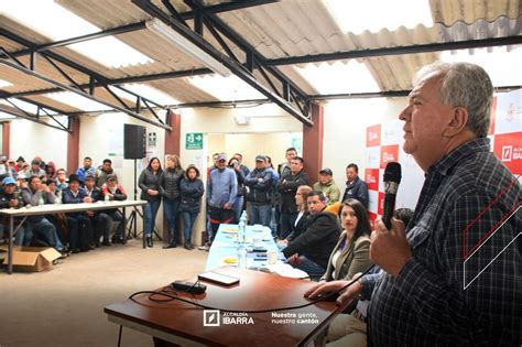 Alcalde De Ibarra Evidencio Avances Del Proyecto Pesillo Imbabura