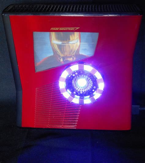 Iron Man Diy Xbox 360 Case Mod 5 Steps Instructables
