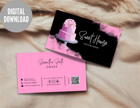 Bakery Business Cards Design